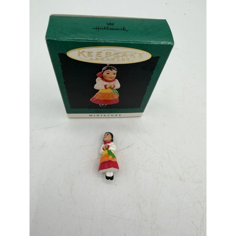 👼✨ Hallmark Keepsake Miniature Ornament‎ – Joyous Angel (1996) NOS 🎄🌟